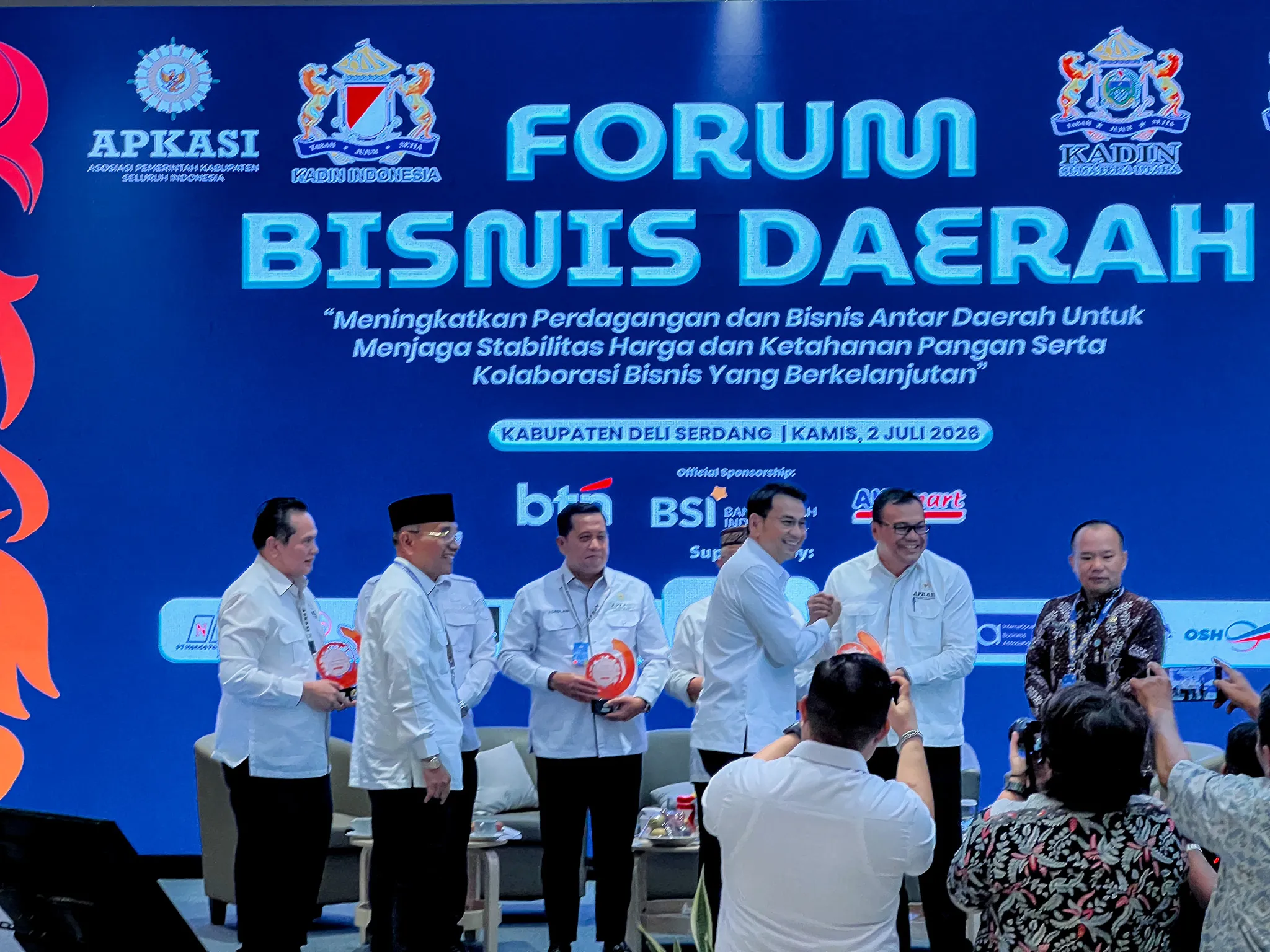 Forum Bisnis APKASI Perkuat Perdagangan dan Kerja Sama Antardaerah
