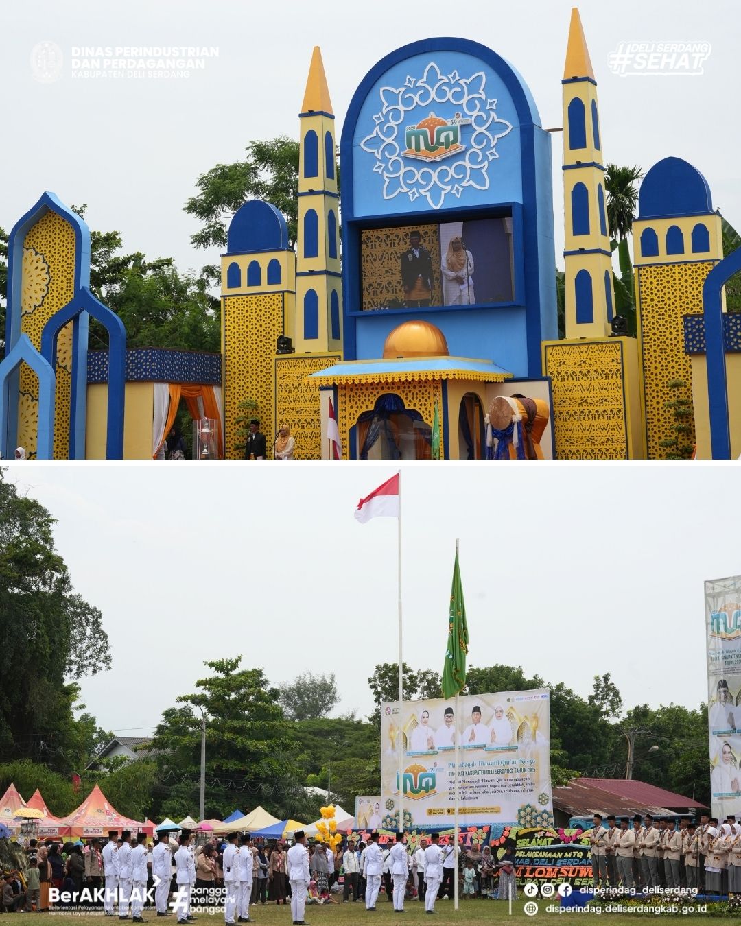 MTQ ke-59 Deli Serdang Resmi Dibuka, Dari Syiar hingga Penguatan UMKM