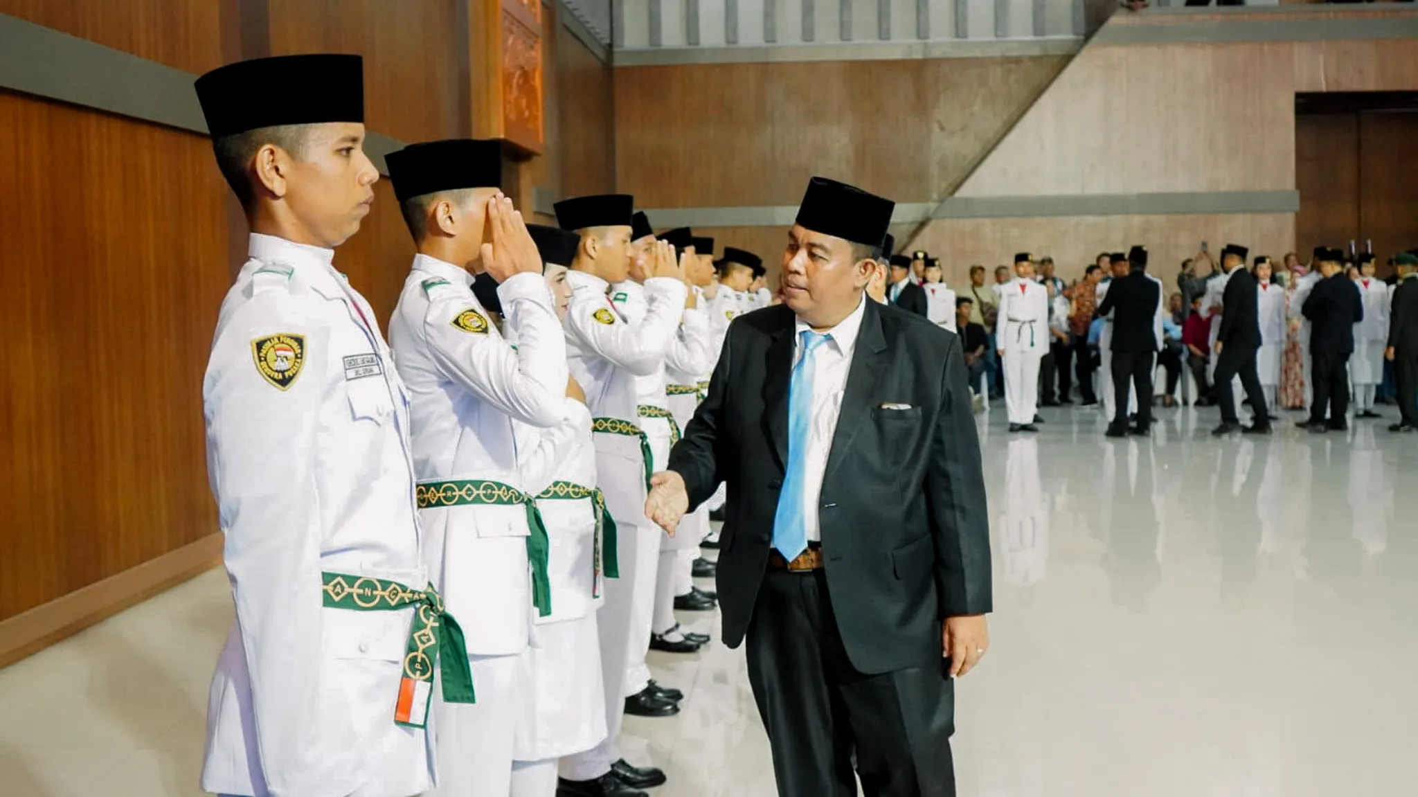 45 Paskibraka Deli Serdang 2026 Dikukuhkan, Siap Kibarkan Merah Putih
