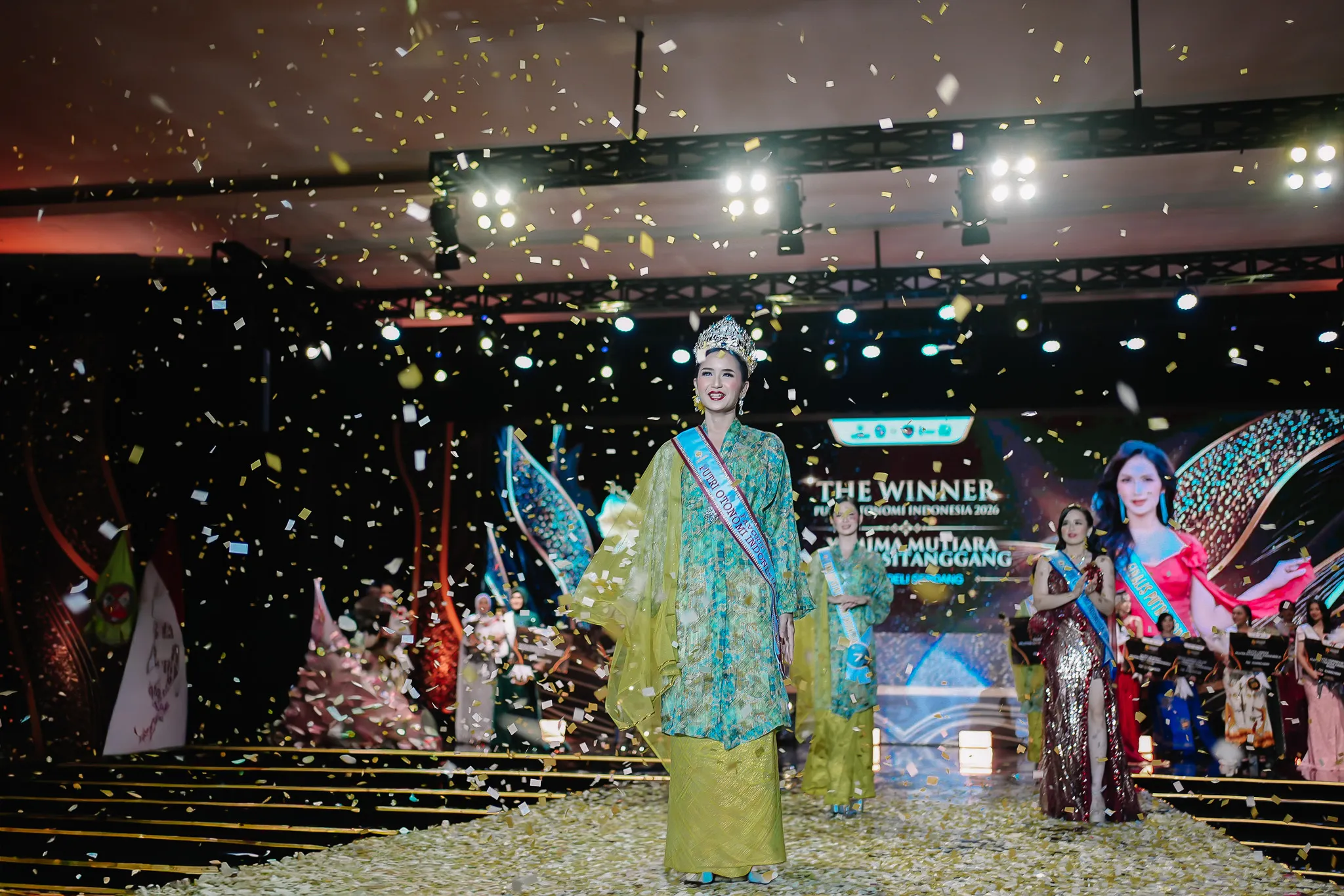 Finalis Deli Serdang Raih Gelar Putri Otonomi Indonesia 2026