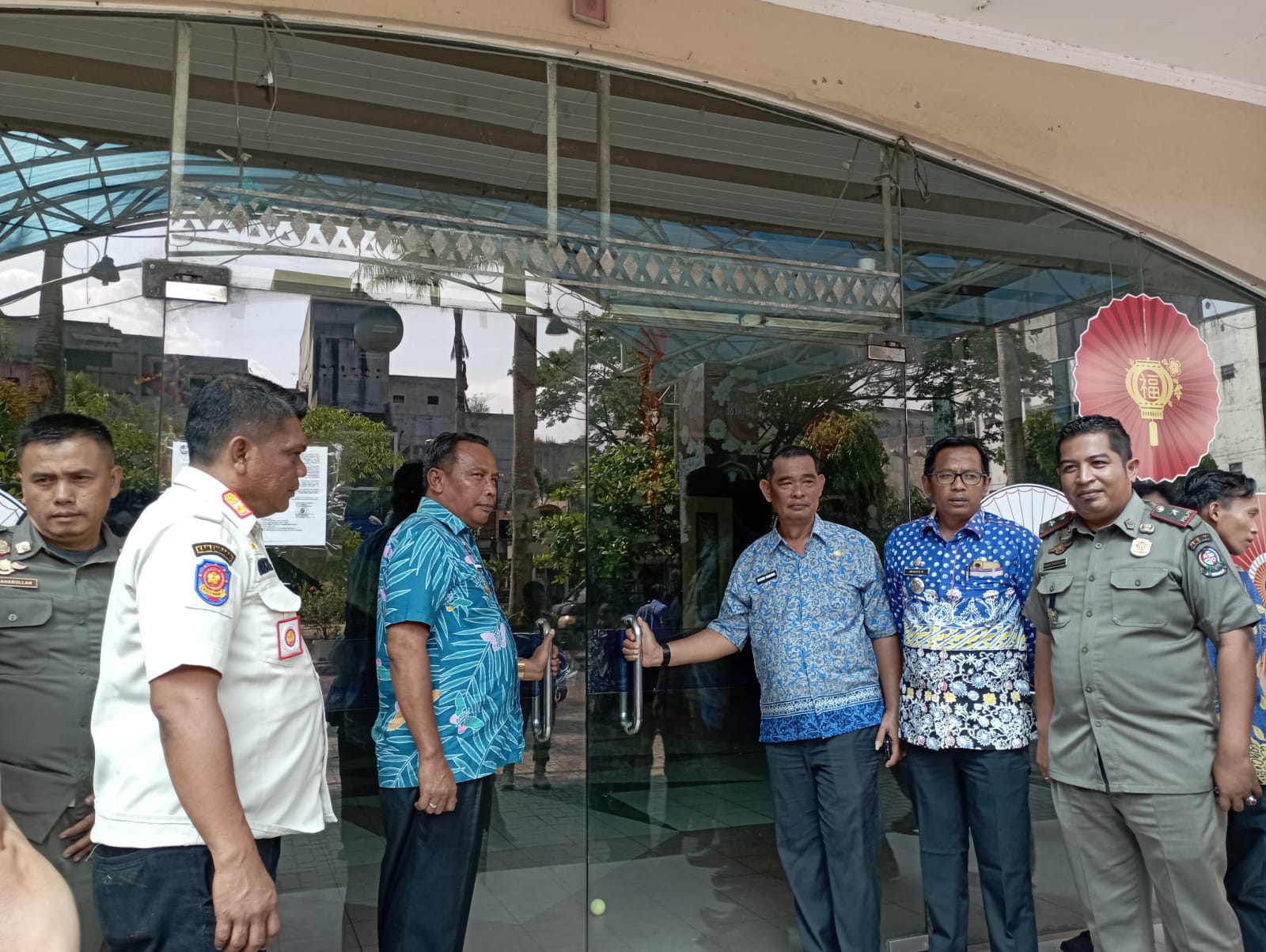 Disperindag Buka Kunci Gedung Ex Delimas untuk Kantor Satpol PP Kab. Deli Serdang